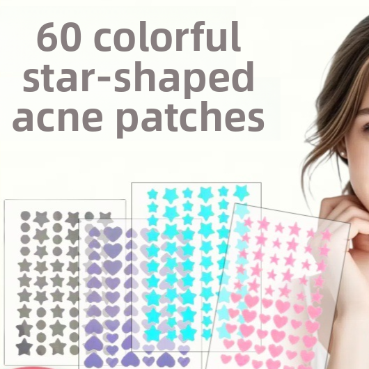 Colorful Shaped Acne Patches